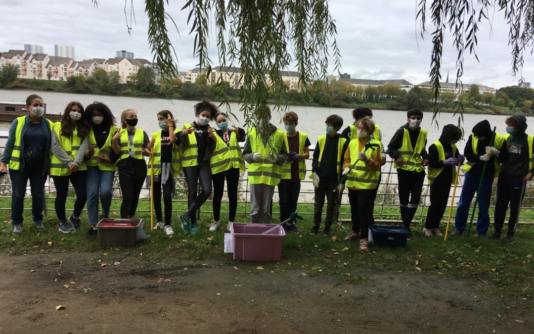 Projet Plastique à la loupe avec la fondation TARA