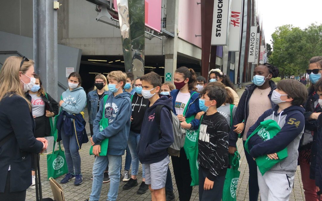 Le Club E3D visite la centrale photovoltaïque de Beaulieu