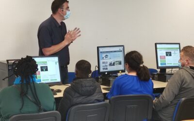 Don d’ordinateurs à des élèves de 6ème – Projet CLA