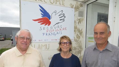 Visite du Secours Populaire de Rezé